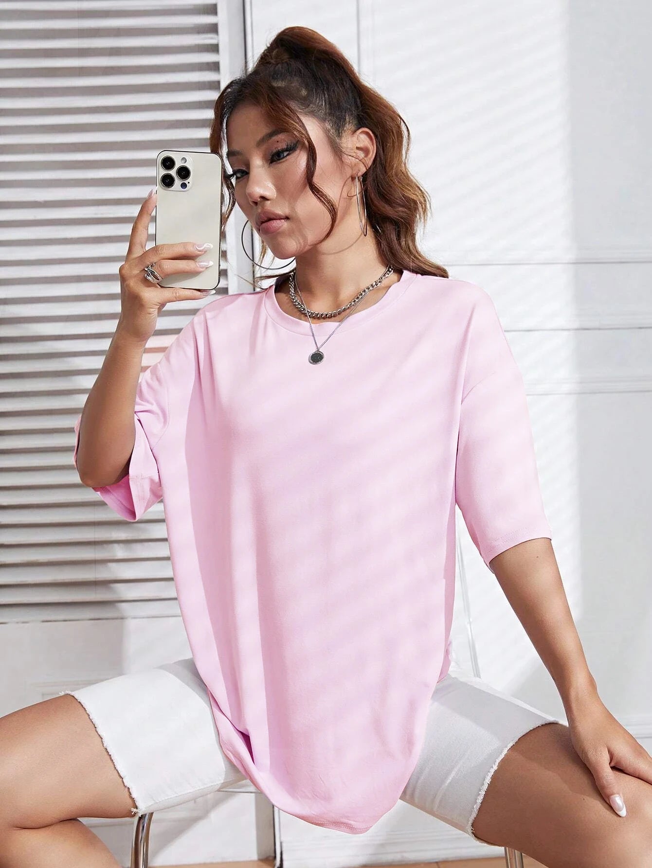 21 Color Solid Color Summer 100% Cotton Womens T Shirt Sport Multicolor T-Shirts Loose Casual Short Sleeve Unisex Fashion Tops